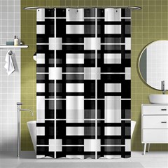 Pattern Shower Curtain 48  X 72  (small)  by Valentinaart