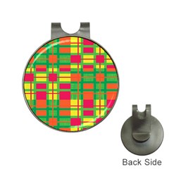 Pattern Hat Clips With Golf Markers by Valentinaart