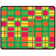 Pattern Double Sided Fleece Blanket (medium) 