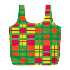 Pattern Full Print Recycle Bags (l)  by Valentinaart