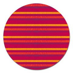 Lines Magnet 5  (round) by Valentinaart