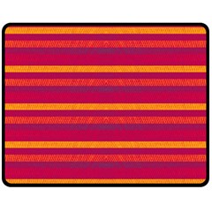 Lines Double Sided Fleece Blanket (medium) 