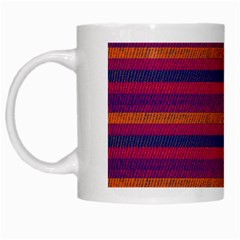 Lines White Mugs