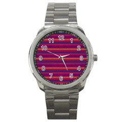 Lines Sport Metal Watch