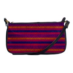 Lines Shoulder Clutch Bags