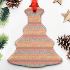 Lines Christmas Tree Ornament (two Sides)