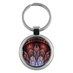 Abstract Fractal Key Chains (round) 