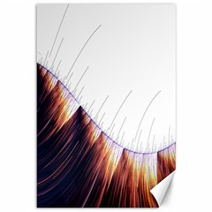 Abstract Lines Canvas 12  X 18   by Simbadda