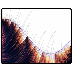 Abstract Lines Fleece Blanket (medium) 