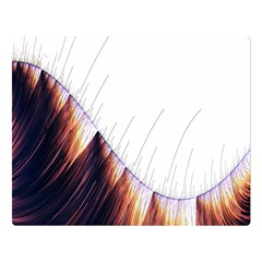 Abstract Lines Double Sided Flano Blanket (large) 