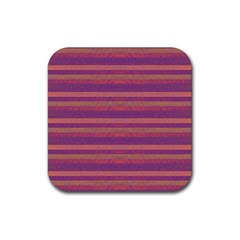 Lines Rubber Coaster (square)  by Valentinaart