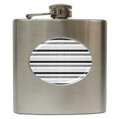 Lines Hip Flask (6 Oz) by Valentinaart