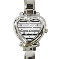 Lines Heart Italian Charm Watch by Valentinaart