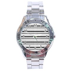 Lines Stainless Steel Analogue Watch