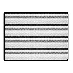 Lines Double Sided Fleece Blanket (small) 