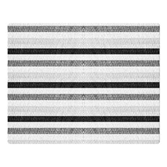 Lines Double Sided Flano Blanket (large) 