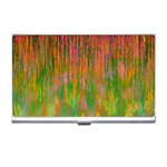 Abstract Trippy Bright Melting Business Card Holders Front