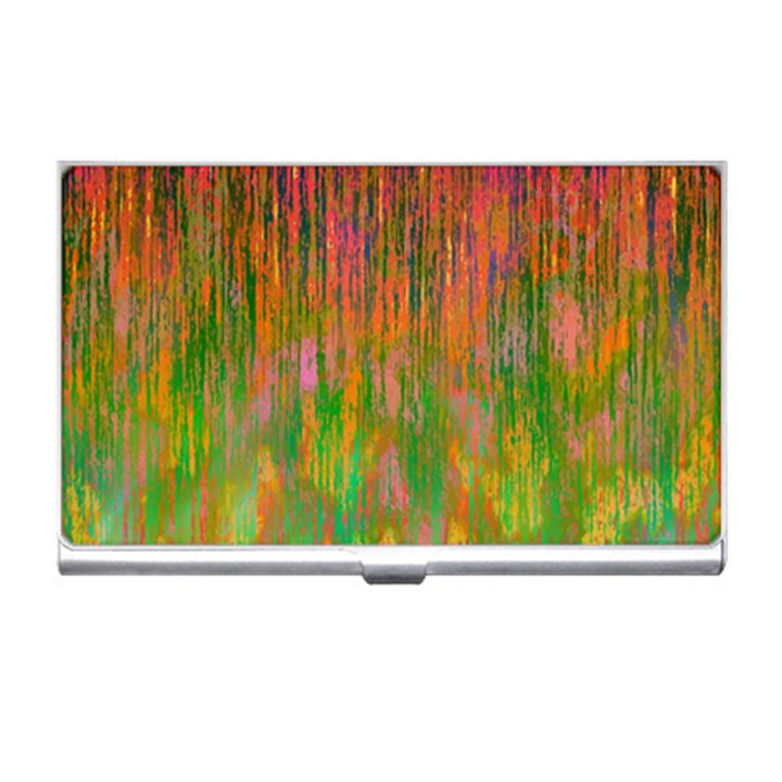 Abstract Trippy Bright Melting Business Card Holders