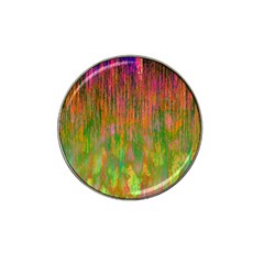 Abstract Trippy Bright Melting Hat Clip Ball Marker by Simbadda