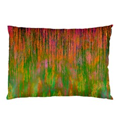 Abstract Trippy Bright Melting Pillow Case by Simbadda