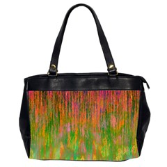 Abstract Trippy Bright Melting Office Handbags (2 Sides)  by Simbadda