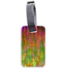 Abstract Trippy Bright Melting Luggage Tags (two Sides) by Simbadda