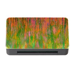 Abstract Trippy Bright Melting Memory Card Reader With Cf by Simbadda