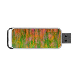 Abstract Trippy Bright Melting Portable Usb Flash (one Side) by Simbadda