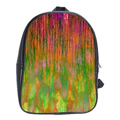 Abstract Trippy Bright Melting School Bags (xl)  by Simbadda