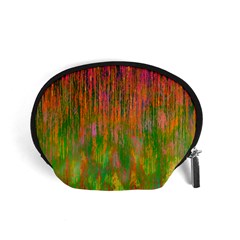 Abstract Trippy Bright Melting Accessory Pouches (small)  by Simbadda