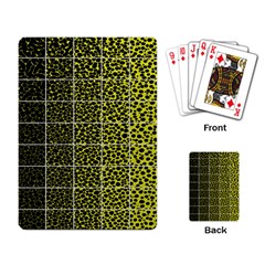 Pixel Gradient Pattern Playing Card by Simbadda