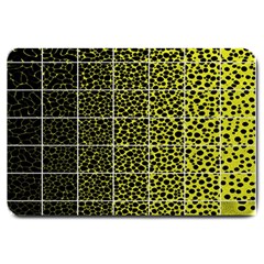 Pixel Gradient Pattern Large Doormat  by Simbadda