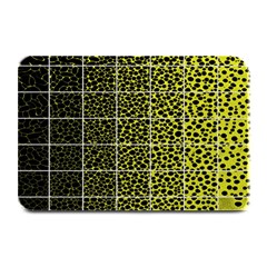 Pixel Gradient Pattern Plate Mats by Simbadda