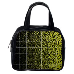 Pixel Gradient Pattern Classic Handbags (one Side)