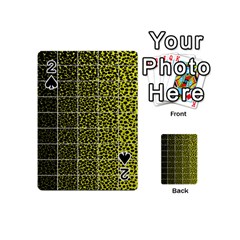 Pixel Gradient Pattern Playing Cards 54 (mini)  by Simbadda