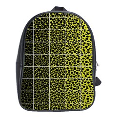 Pixel Gradient Pattern School Bags (xl)  by Simbadda