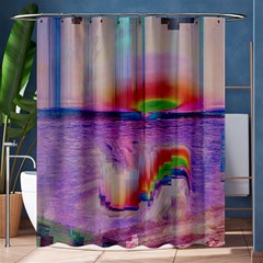 Glitch Art Abstract Shower Curtain 60  X 72  (medium) 