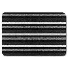 Lines Large Doormat  by Valentinaart