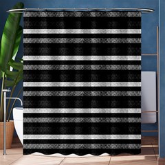 Lines Shower Curtain 60  X 72  (medium)  by Valentinaart