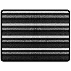 Lines Double Sided Fleece Blanket (large) 