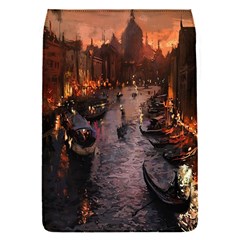 River Venice Gondolas Italy Artwork Painting Flap Covers (s)  by Simbadda