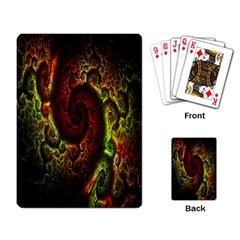 Fractal Digital Art Playing Card by Simbadda