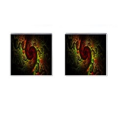 Fractal Digital Art Cufflinks (square) by Simbadda