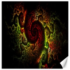 Fractal Digital Art Canvas 16  X 16   by Simbadda