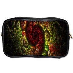 Fractal Digital Art Toiletries Bags 2-side by Simbadda