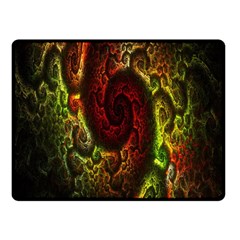 Fractal Digital Art Fleece Blanket (small) by Simbadda