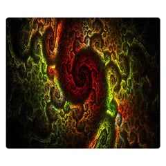 Fractal Digital Art Double Sided Flano Blanket (small) 