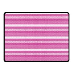 Lines Double Sided Fleece Blanket (small) 