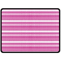 Lines Double Sided Fleece Blanket (large) 