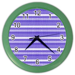 Lines Color Wall Clocks